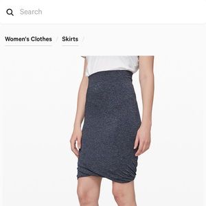 Lululemon Boulevard Skirt